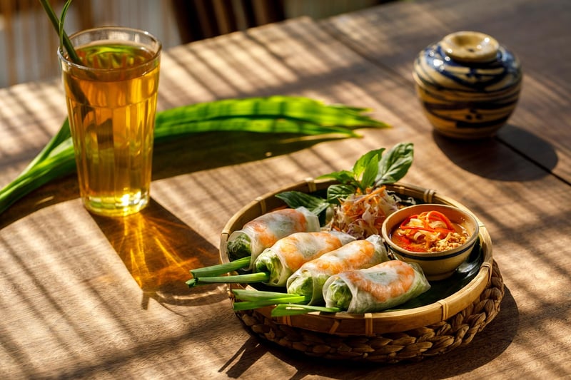 Beef Stroganoff Spring Rolls